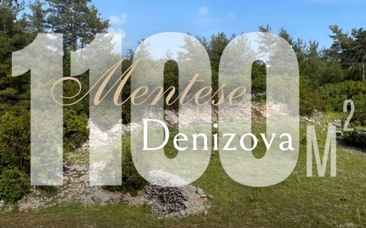 Menteşe Denizova’da 1.100 m² tiny house uygun satılık arsa